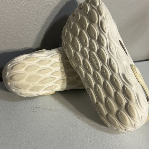 Merrell Hydro Mocs White Foam Slip On Water Shoes Lightweight Breathable Sz 7 - Picture 4 of 5